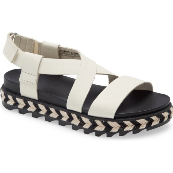 Sorel Shoes - Sorel Roaming Criss Cross Espadrille Sandals SZ 5.5 NWOT